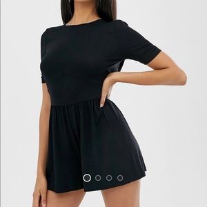 Asos Design Jersey Tea Romper (8)